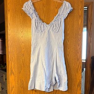 Free People Light Blue Mini Dress